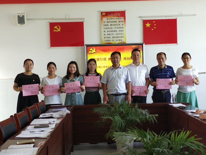 党建引领 携手共进 再创辉煌——张青小学党支部举行“党建+育人先锋”活动启动仪式 新闻动态: